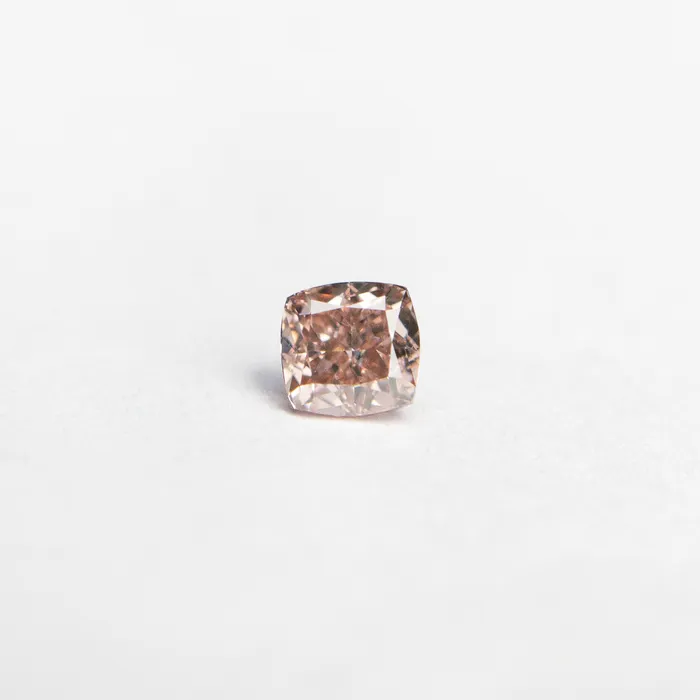 013ct 279x272x187mm GIA Fancy Orangy Pink Cushion Brilliant 2410001 Misfit Diamonds Earrings 013ct 279x272x187mm GIA Fancy Orangy Pink Cushion Brilliant 2410001 Misfit Diamonds Earrings