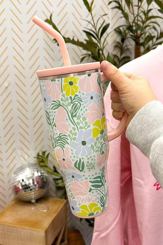 40oz Swig Mega Mug Garden Party Swig Necklaces