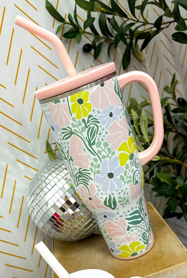40oz Swig Mega Mug Garden Party Swig Necklaces
