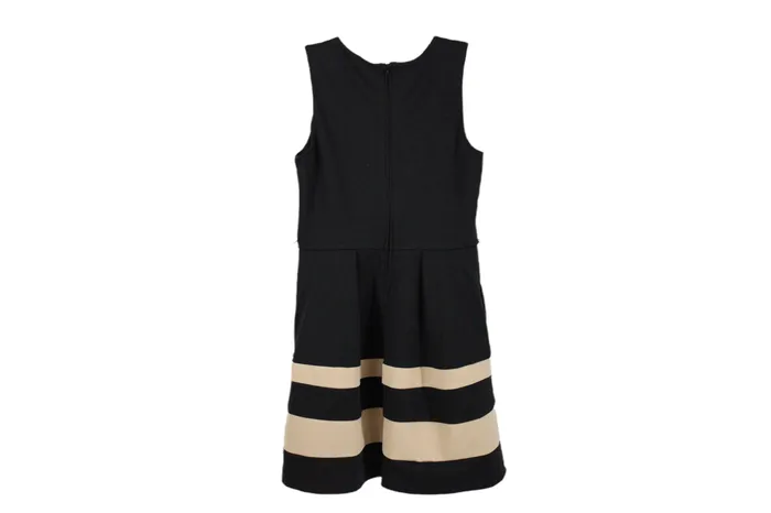 A Byer A Byer Black Striped Dress 11 Rings