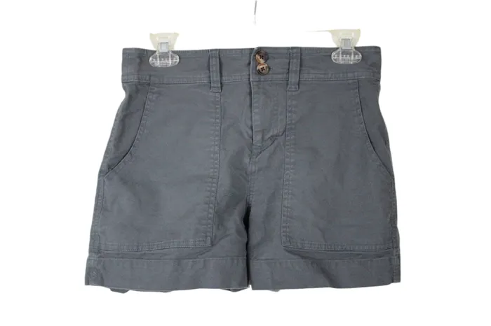 A New Day A New Day Stretch Gray Shorts 4 Necklaces