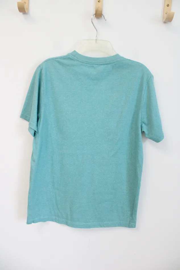 Aeropostale Necklaces Aeropostale Light Blue Heathered Logo Shirt S