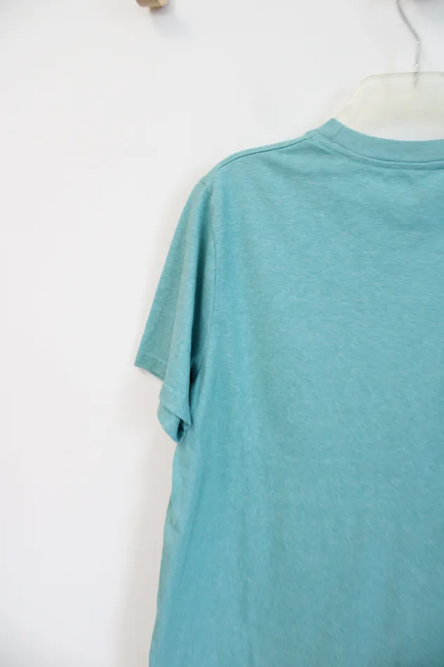 Aeropostale Necklaces Aeropostale Light Blue Heathered Logo Shirt S
