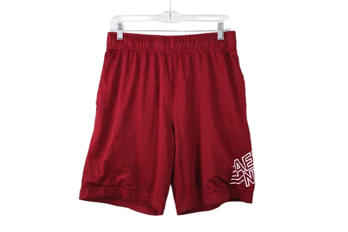 Aeropostale Red Athletic Shorts M Aeropostale Earrings