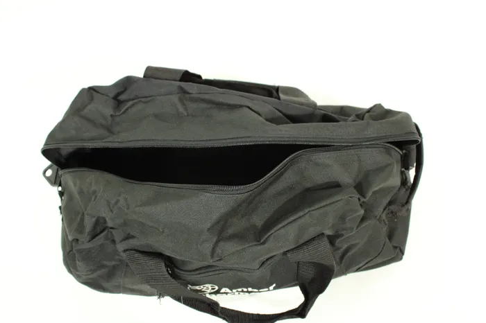 Amber Pharmacy Black Duffel Bag Jubilee Thrift Rings