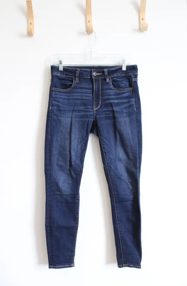 American Eagle Earrings American Eagle Dark Wash Jegging Jeans 6 Short