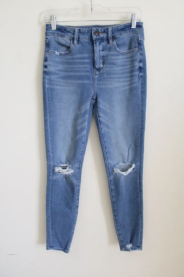 American Eagle Earrings American Eagle HiRise Jegging The Dream Jean 2 Short