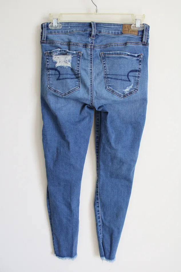 American Eagle Earrings American Eagle HiRise Super Stretch Jegging 2 Short