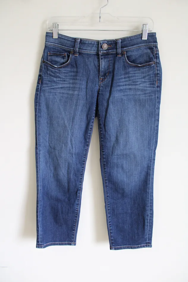 Ann Taylor LOFT Earrings Ann Taylor LOFT Denim Modern Crop Jeans 2