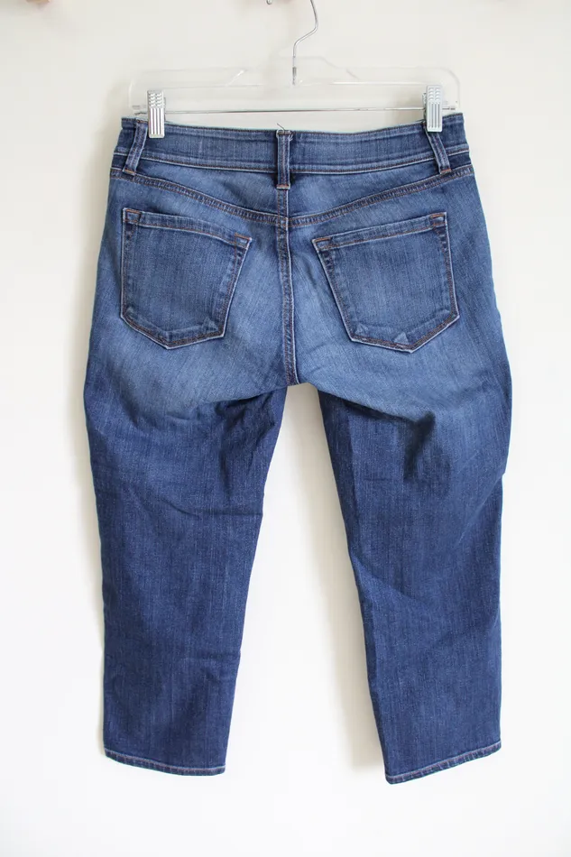 Ann Taylor LOFT Earrings Ann Taylor LOFT Denim Modern Crop Jeans 2