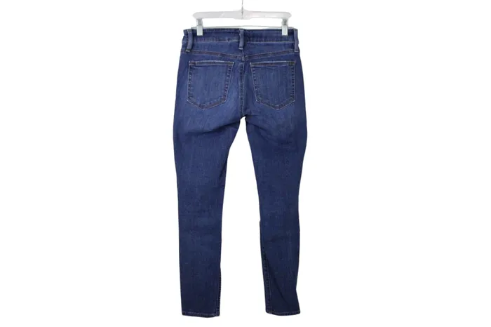 Ann Taylor LOFT LOFT Curvy Skinny Distressed Jeans 025 Earrings
