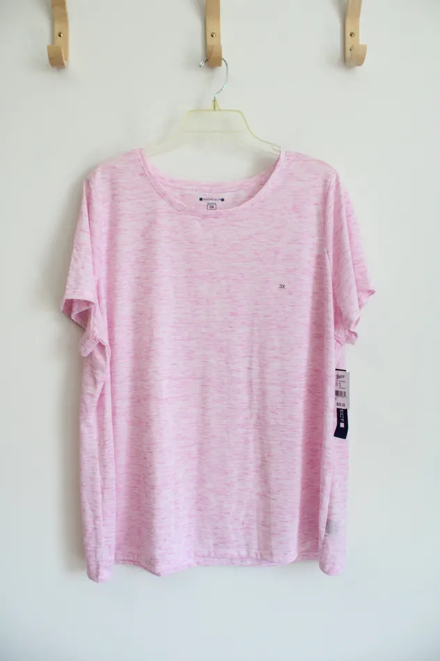 Architect Earrings NEW Architect Pink Short Sleeved Top 3X