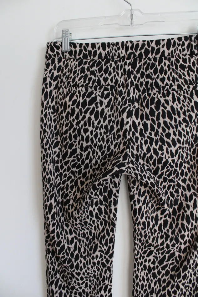 Banana Republic Banana Republic Sloan Cheetah Print Pant 4 Petite Earrings