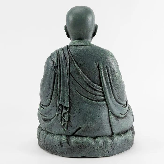 Bhikkhu With Alms Bowl Buddhist Garden Statue DharmaCrafts Necklaces