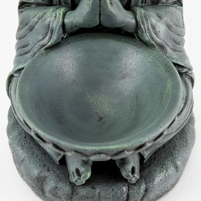 Bhikkhu With Alms Bowl Buddhist Garden Statue DharmaCrafts Necklaces