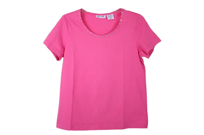 Blair Pink Shirt M Blair Earrings