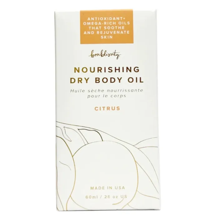 Bonblissity Citrus Nourishing Dry Body Oil 2 oz BONBLISSITY Earrings