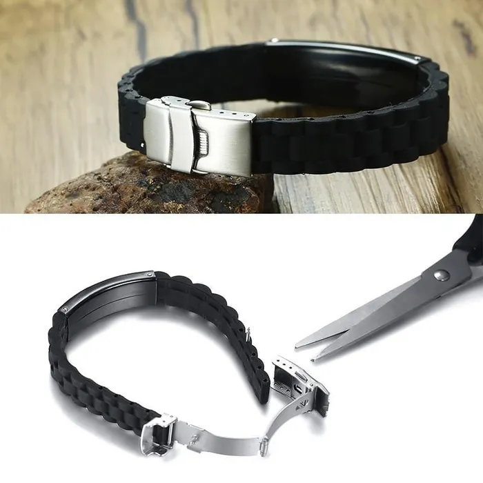 Bracelets Lords Guidance Bible Verse Bracelet br God is Within Her Silicone