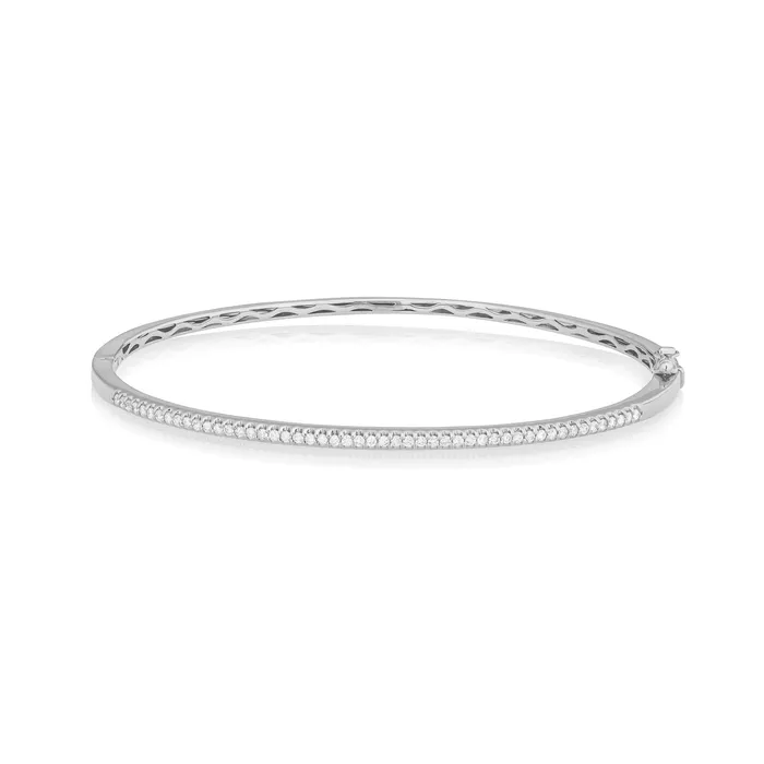 Bracelets RACHEL LYNN CHICAGO 18 Karat White Gold 45cts Diamond Hinge Bracelet Bracelets RACHEL LYNN CHICAGO 18 Karat White Gold 45cts Diamond Hinge Bracelet