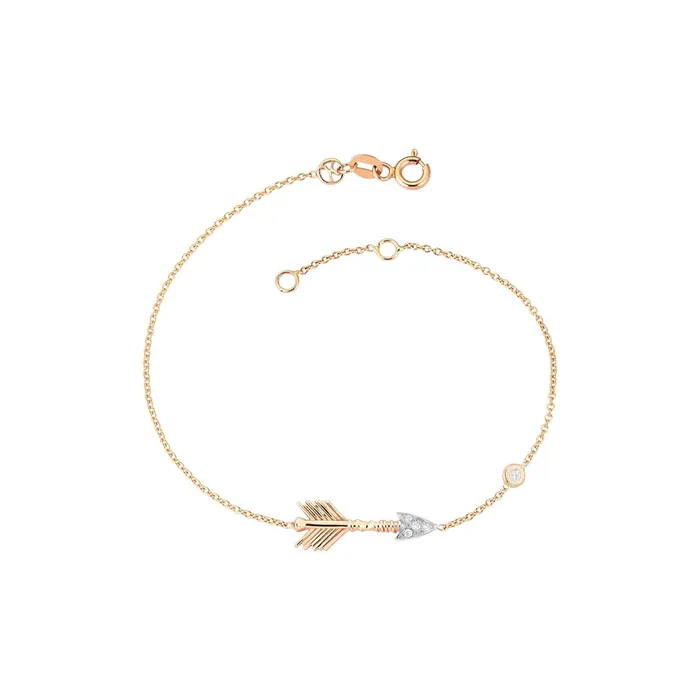 Bracelets Solitaire Arrow Bracelet Kismet by Milka