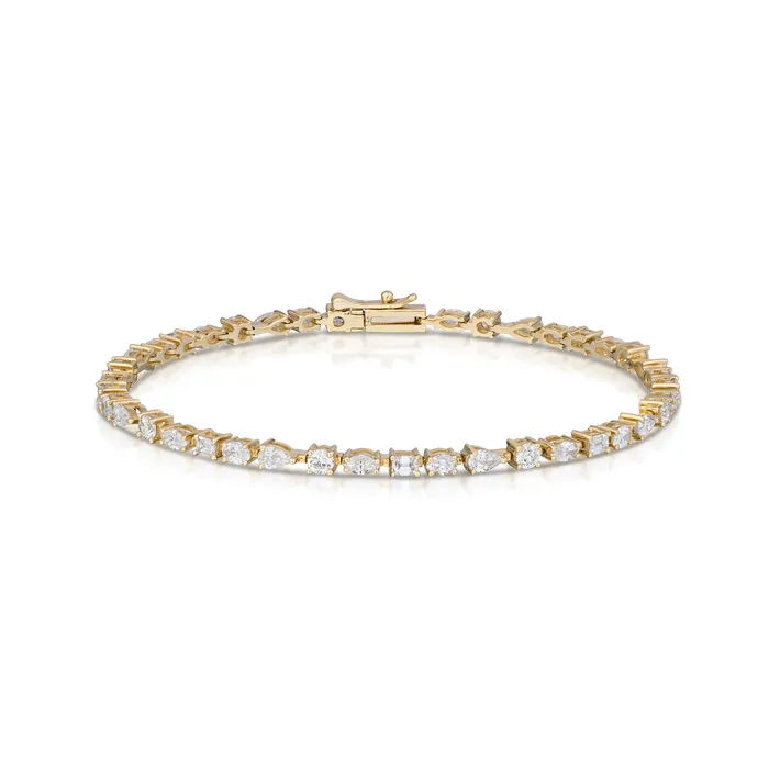 Bracelets Stephen Silver Fine Jewelry 315 Carat Diamond Line Bracelet