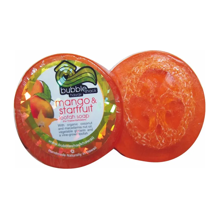 Bubble Shack Loofah Mango Starfruit Soap BUBBLESHACK Necklaces