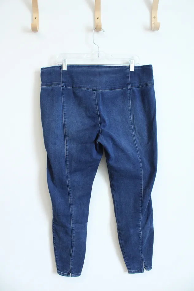 By Giuliana Earrings By Giuliana Stretch Denim Pants L