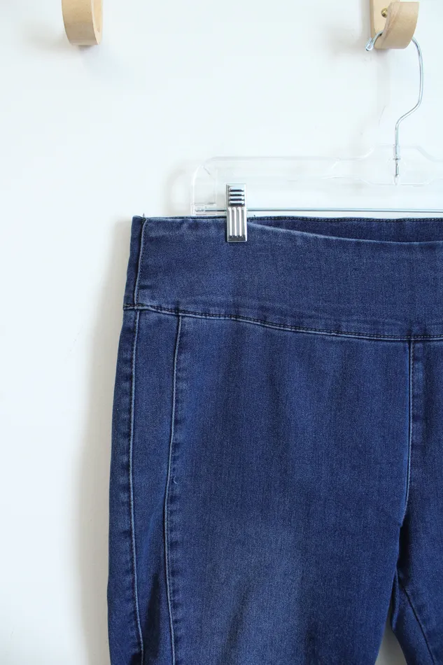 By Giuliana Earrings By Giuliana Stretch Denim Pants L