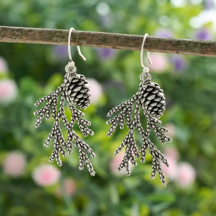Chadds Ford Jewelry Earrings Pine Branch Earrings