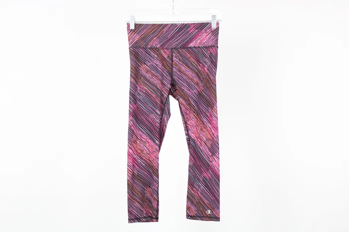 Champion Rings Champion Performance Pink blue Capri Length Leggings S
