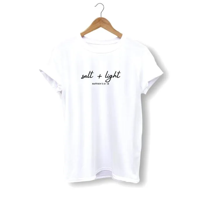 Christian TShirt br Salt and Light Lords Guidance Necklaces