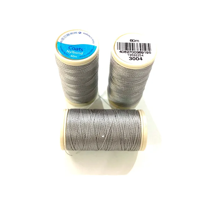 Coats Nylbond extra strong beading thread 60mt Light Grey 3004 Peppy Beads Necklaces Coats Nylbond extra strong beading thread 60mt Light Grey 3004 Peppy Beads Necklaces