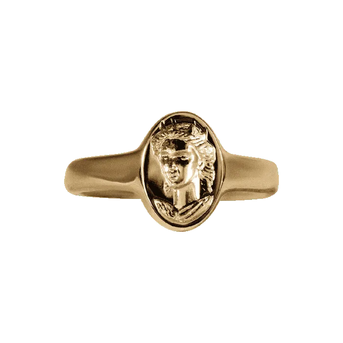 COMMON ERA Rings Boudica Solid Gold Signet Ring