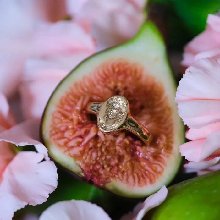 COMMON ERA Rings Boudica Solid Gold Signet Ring