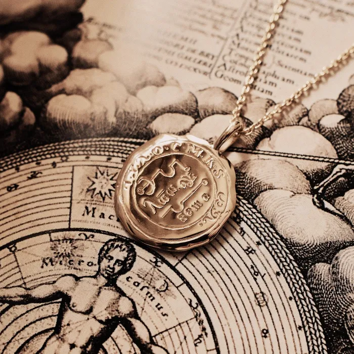 COMMON ERA Taurus Alchemical Zodiac Pendant Necklaces