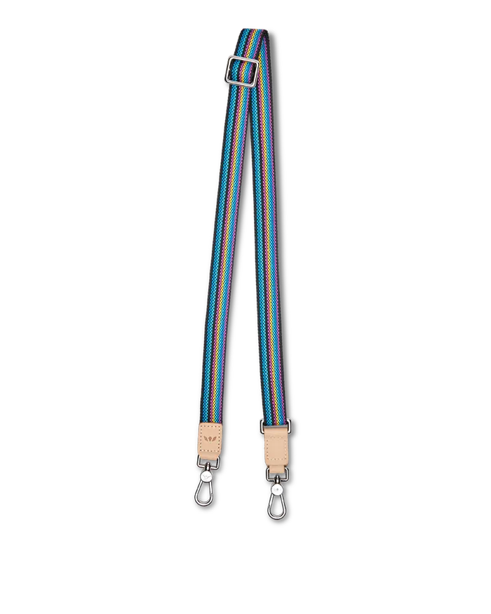 CONSUELA Earrings CONSUELA BLUEBERRY 25MM CROSSBODY WEBBING STRAP