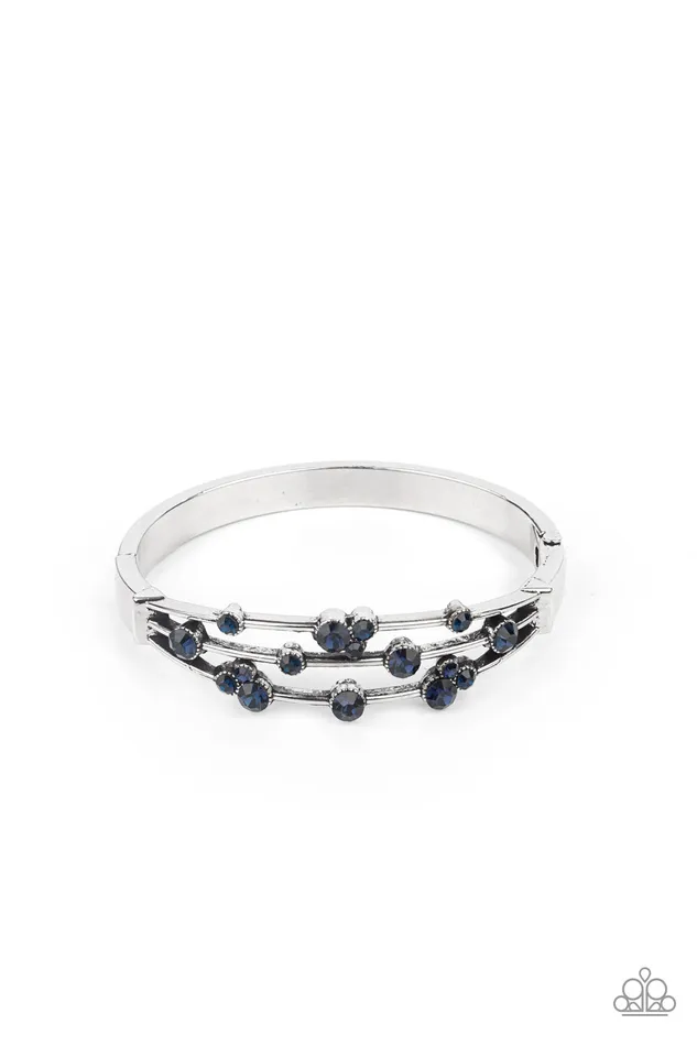 Cosmic Candescence Blue Paparazzi Accessories Rings