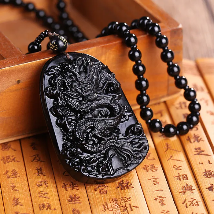 Crystal Bead Chain Dragon Bryan Lim Necklaces