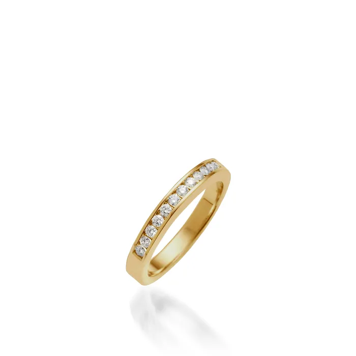 Delicia Solitaire Yellow Gold Engagement Ring John Atencio Rings Delicia Solitaire Yellow Gold Engagement Ring John Atencio Rings