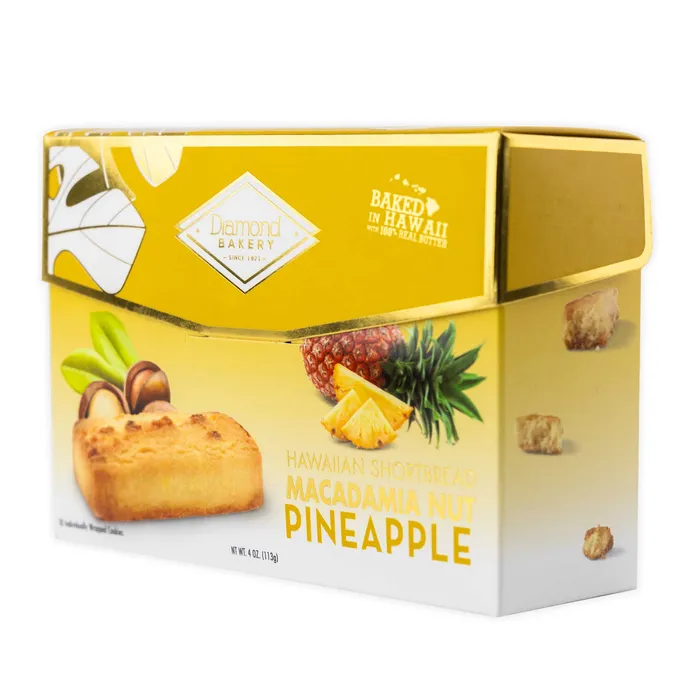 Diamond Bakery Macadamia Pineapple Shortbread Cookies 4 oz DIAMONDBAKERY Earrings