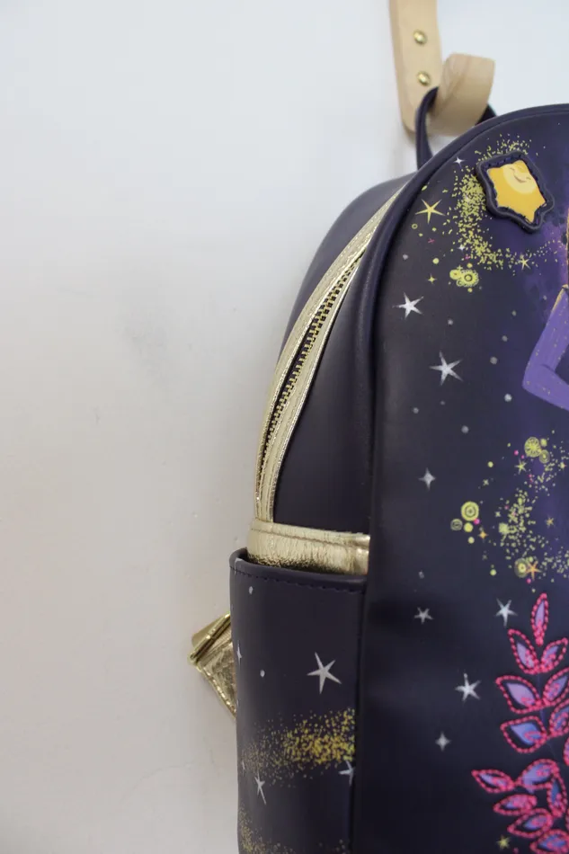 Disney Earrings NEW Disney Loungefly Asha Star Wish Backpack Wallet Set