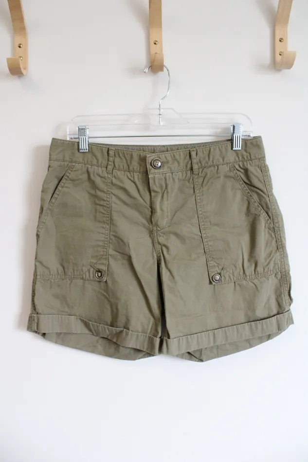 Dockers Earrings Dockers Green Cuffed Shorts 10
