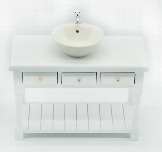 Dollhouse Sink 112 Scale Washbasin Diorama Scene Accessories CJ Earrings