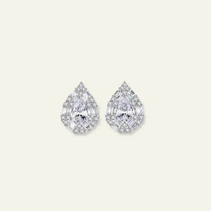 Dreamlandgt Joyas Guatemala Aretes Gota de Cristal Earrings