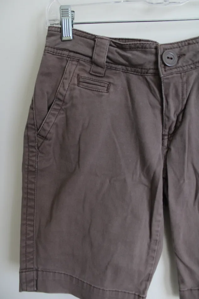 Earrings Aeropostale Brown Shorts 34 Aeropostale