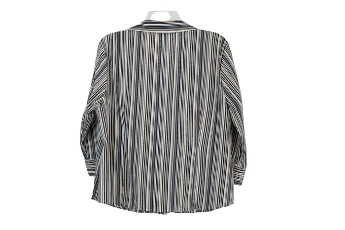 Earrings APT9 Apt 9 Striped Button Down Blouse L Petite
