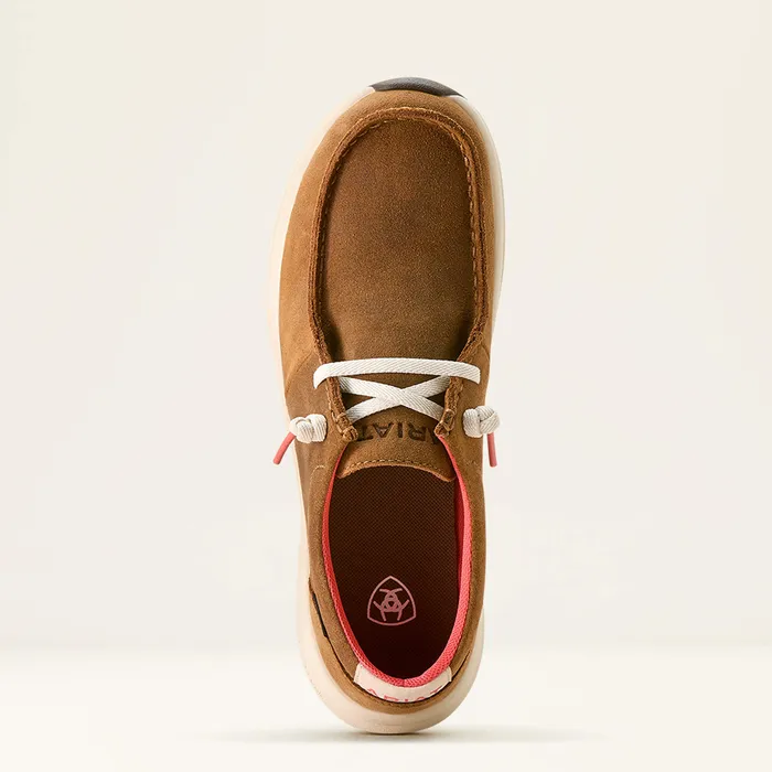 Earrings Ariat ARIAT WOMENS BUCKEYE WATERPROOF SHOE WEATHERED HONEY