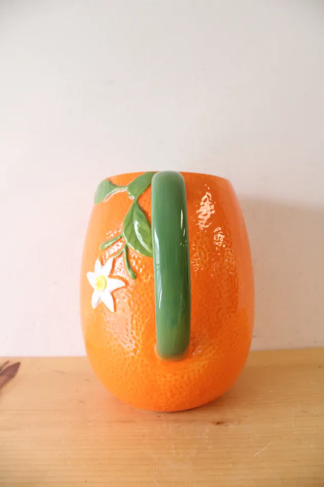 Earrings Arlington Designs Arlington Designs Orange Textured Large Pitcher