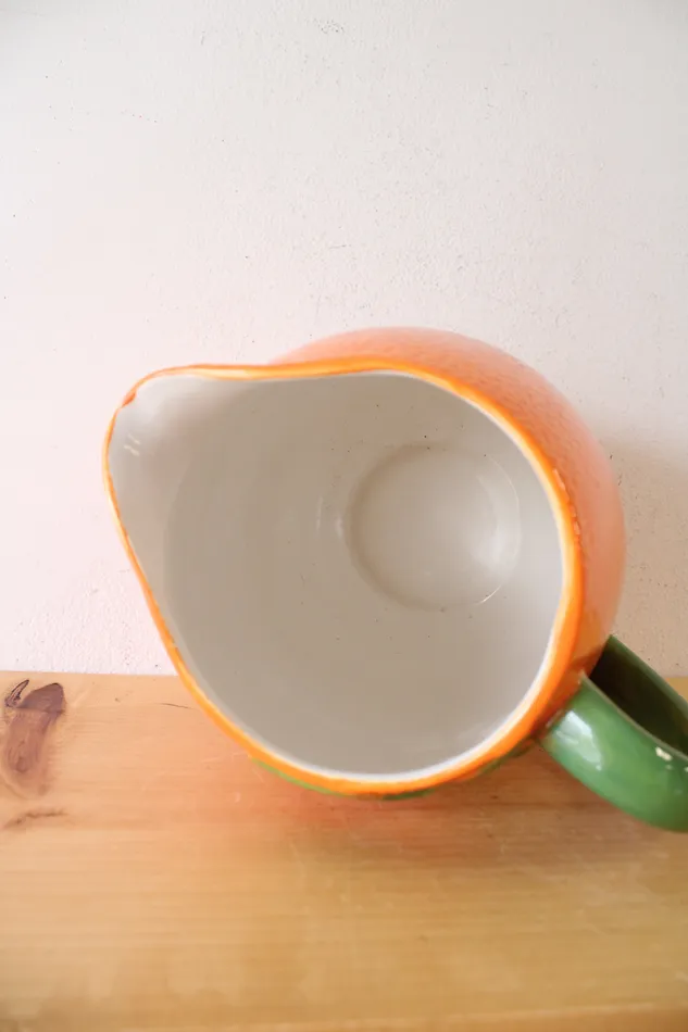 Earrings Arlington Designs Arlington Designs Orange Textured Large Pitcher