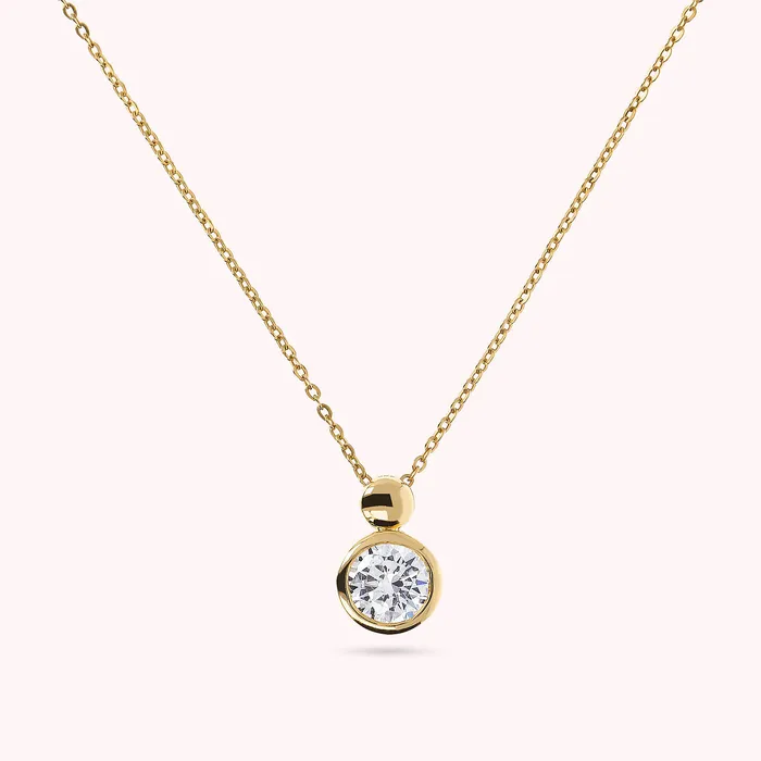 Earrings Bronzallure Collana Golden con Pendente Punto Luce in Cubic Zirconia Earrings Bronzallure Collana Golden con Pendente Punto Luce in Cubic Zirconia